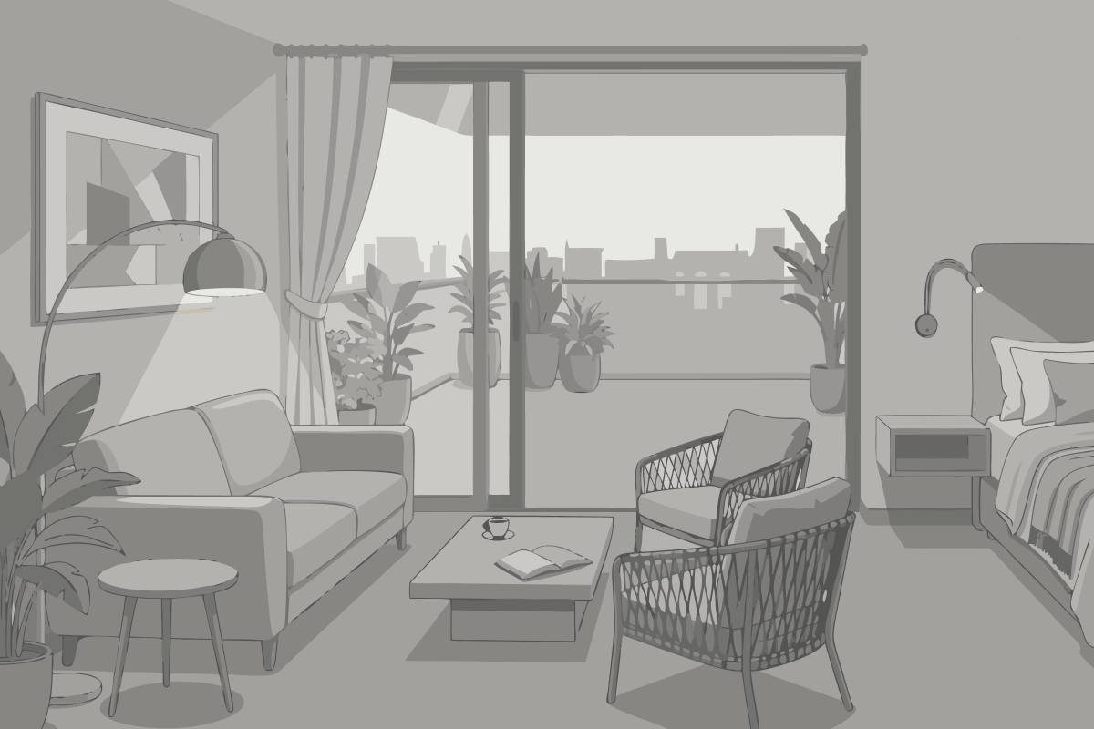 Apartamento Familiar de 2 dormitorios